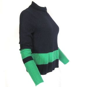 FILORO WOMEN'S BLUE CASHMERE WINTER FASHION SWEATER